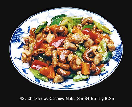 43.Chicken w. Cashew Nuts 43.Chicken w. Cashew Nuts